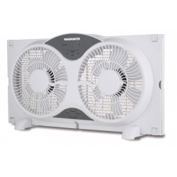9" Twin Window Fan
