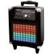 Rolling Portable Speaker System with Color Changing Lights