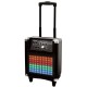 Rolling Portable Speaker System with Color Changing Lights