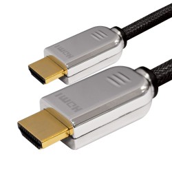 6 Foot High Speed Braided HDMI Cable with Ethernet