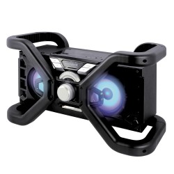 Stereo Portable Speaker with Color Changing  Light and Bluetooth Wireless Technology