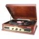 4-In-1 Turntable System with Bluetooth Wireless Technology