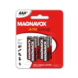 6 pack AAA Alkaline Batteries