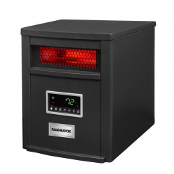 6 element Infrared heater metal cabinet