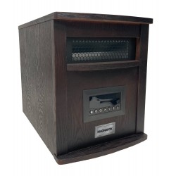 Magnavox 8 Element Infrared Heater Espresso Cabinet