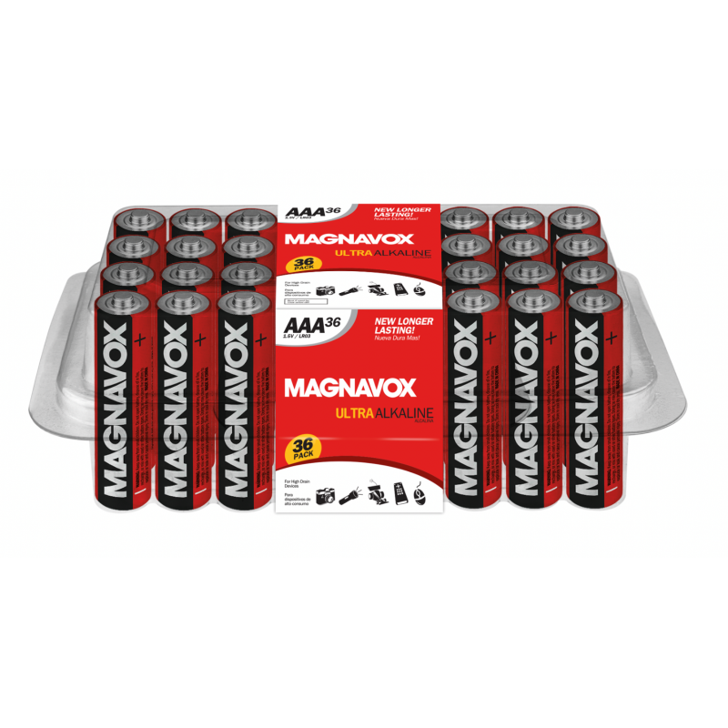 36 pack AAA Alkaline Batteries