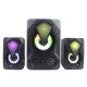 2.1 Speaker System with Color Light and Bluetooth Wireless Technology