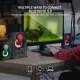 2.1 Speaker System with Color Light and Bluetooth Wireless Technology