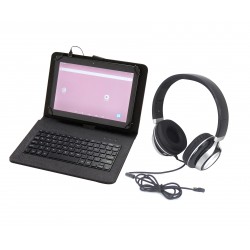 10.1 Inch Touch Screen Tablet with Keyboard, Case and Headphone