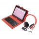 10.1 Inch Touch Screen Tablet with Keyboard, Case and Headphone