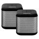 Pair of DSP 360 Bluetooth stereo speakers with Independent and True Stereo Dual Speaker Capabilities