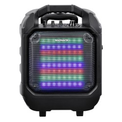 Rolling Portable Speaker System with Guitar/Mic Input