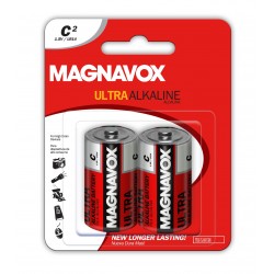 2pack C Alkaline Batteries