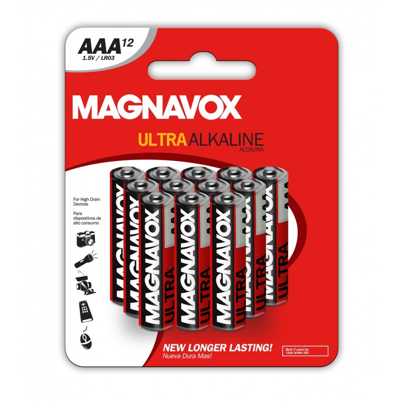 12pack AAA Alkaline Batteries