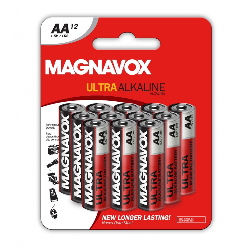 12pack AA Alkaline Batteries