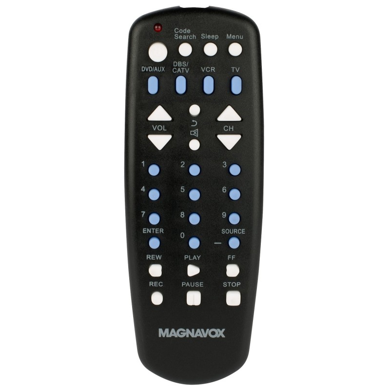 magnavox remote codes for tv dvd