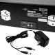 Suitcase Turntable System with Decorative Lights